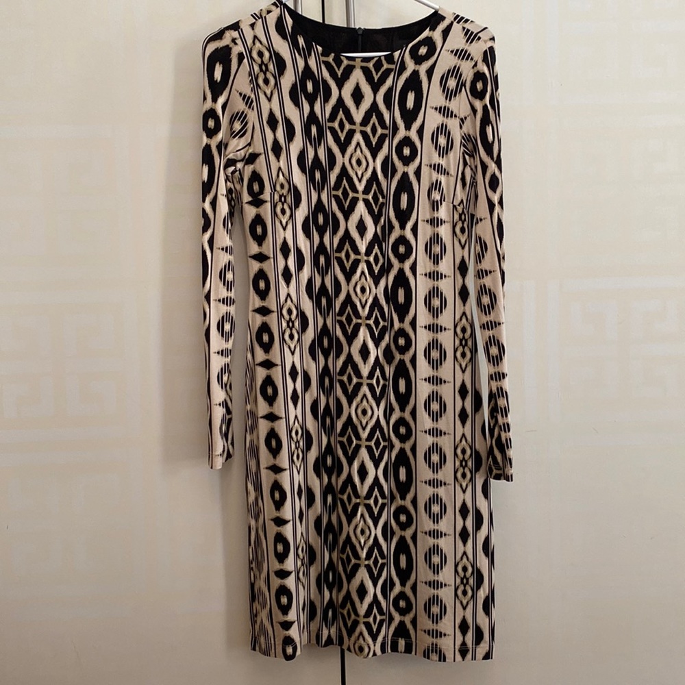 Beautiful Black and Cream Dress